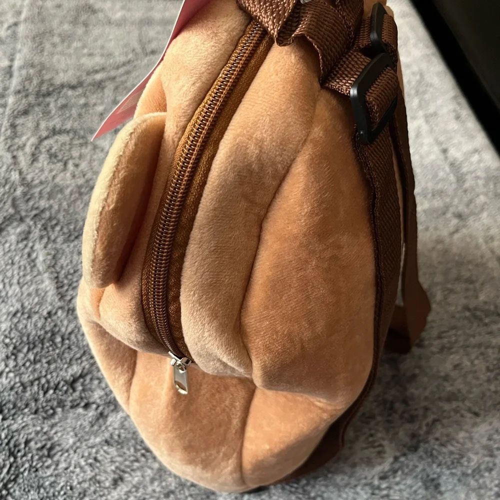Plush Bear Kids Backpack - Tan